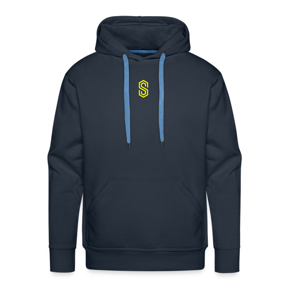 Men’s stellar pump loading Premium Hoodie - navy