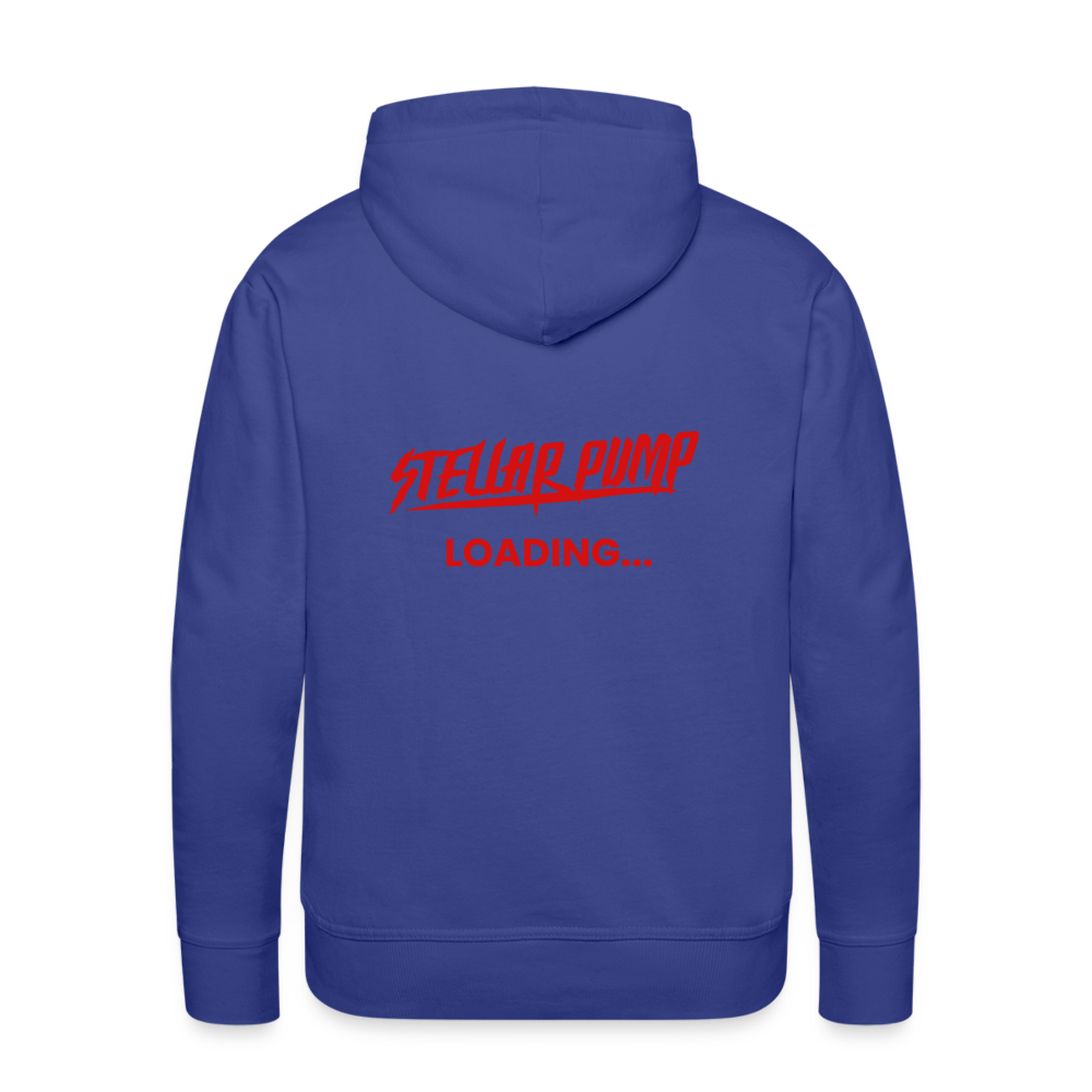 Men’s stellar pump loading Premium Hoodie - royal blue
