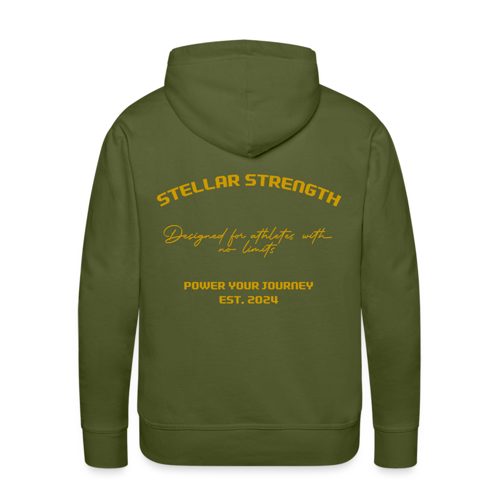 Men’s Platinum edition hoodie - olive green