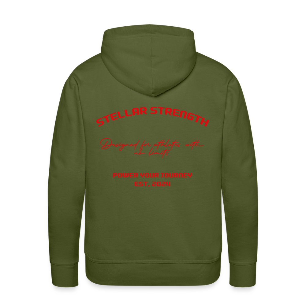 Men’s Platinum edition hoodie - olive green