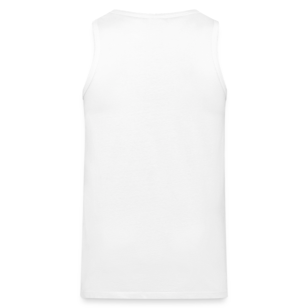 Men’s Premium stellar strength original Tank Top - white