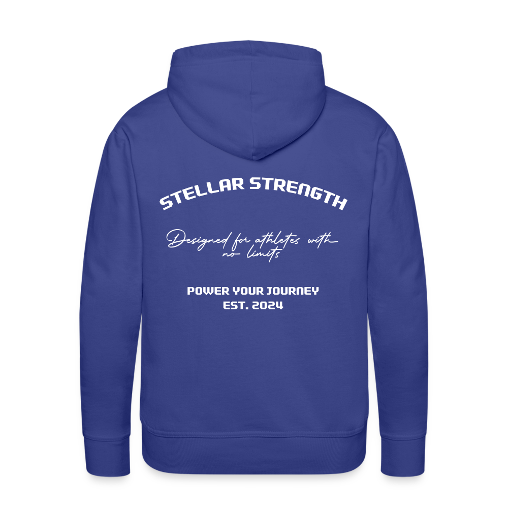 Men’s Platinum edition hoodie - royal blue