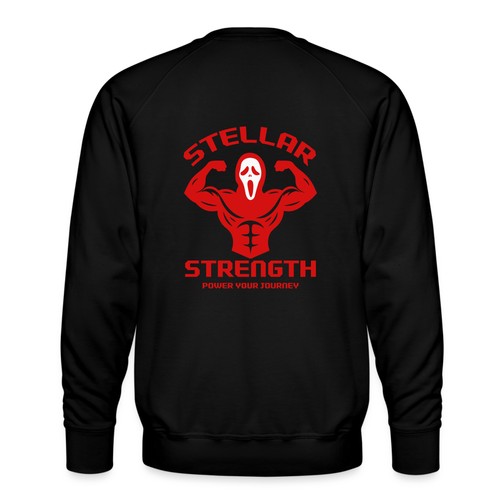 stellar strength FLEX sweatshirt - black