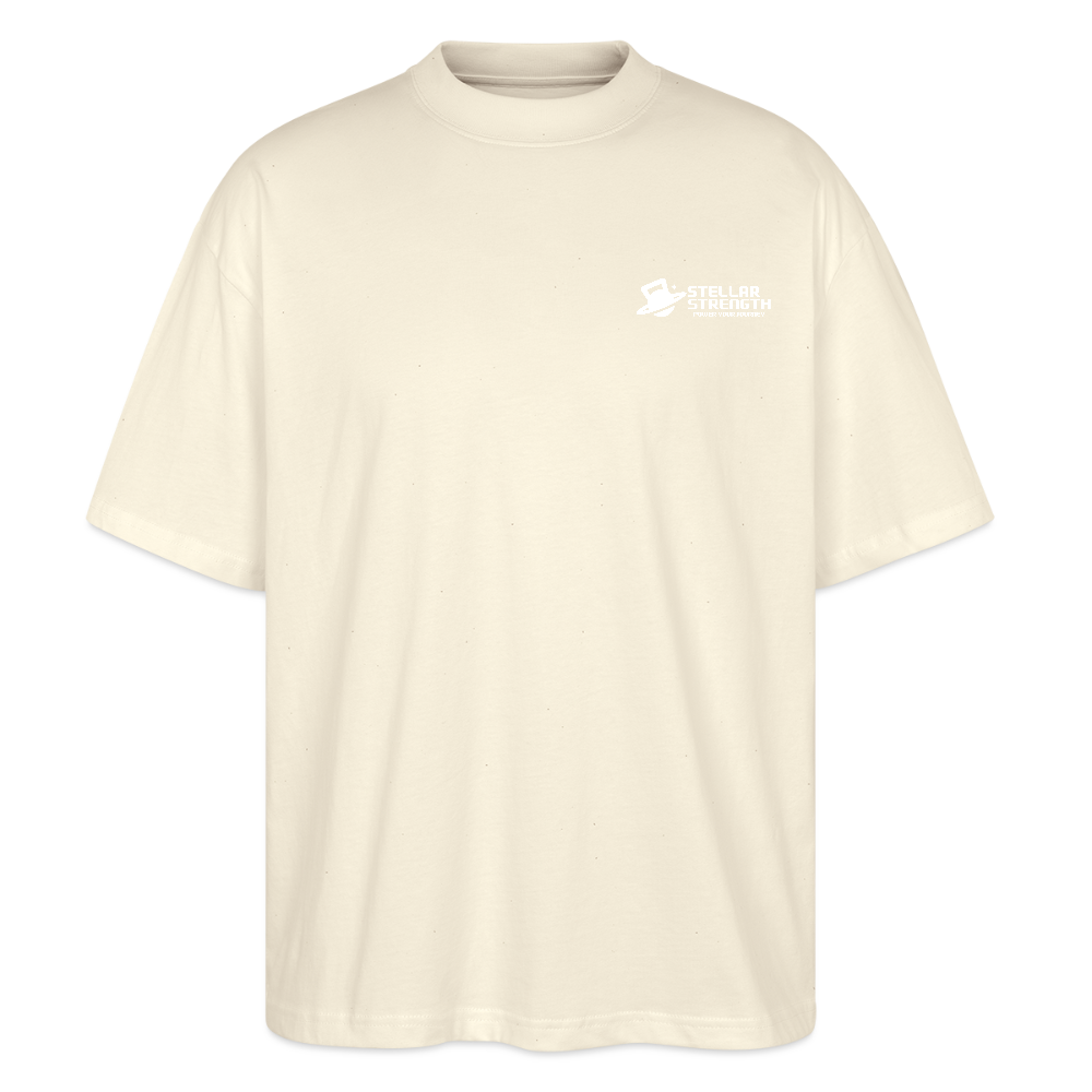 stellar strength classic edition oversized T-shirt white - natural raw