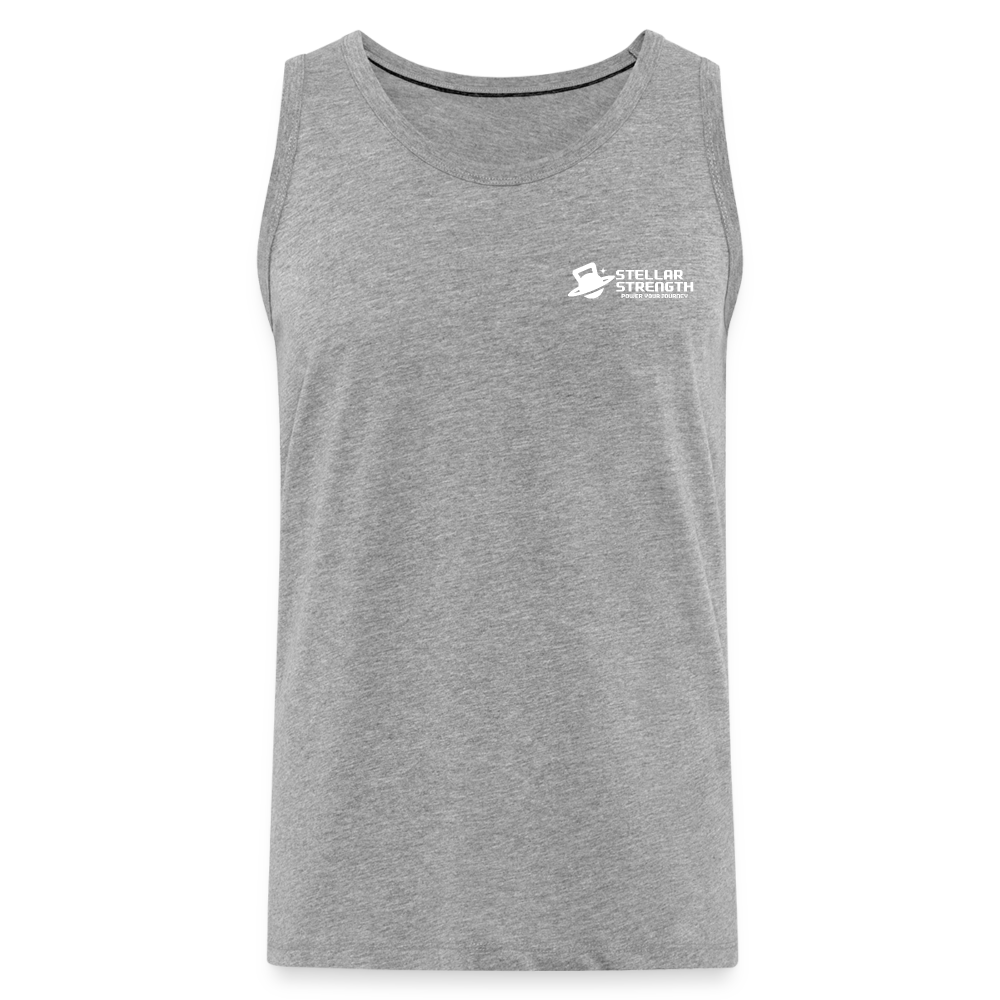 Men’s Premium stellar strength original Tank Top - heather grey