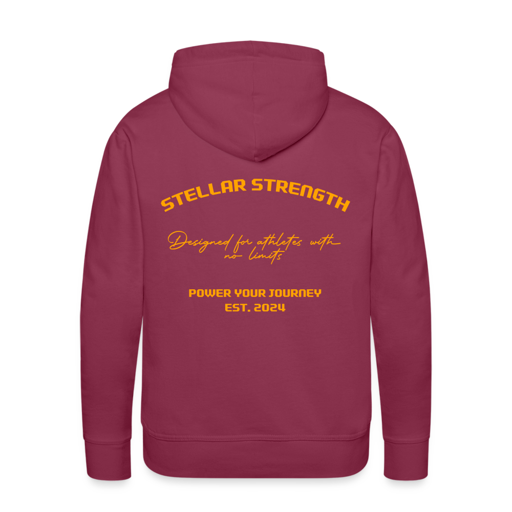 Men’s Platinum edition hoodie - bordeaux