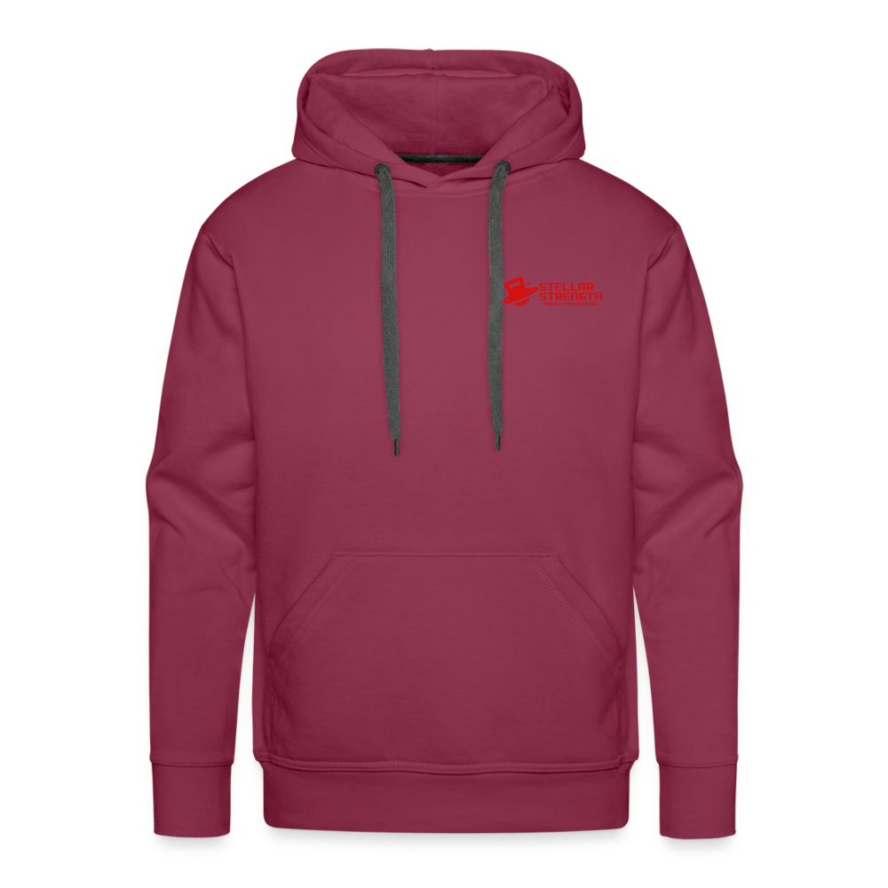 Men’s Platinum edition hoodie - bordeaux