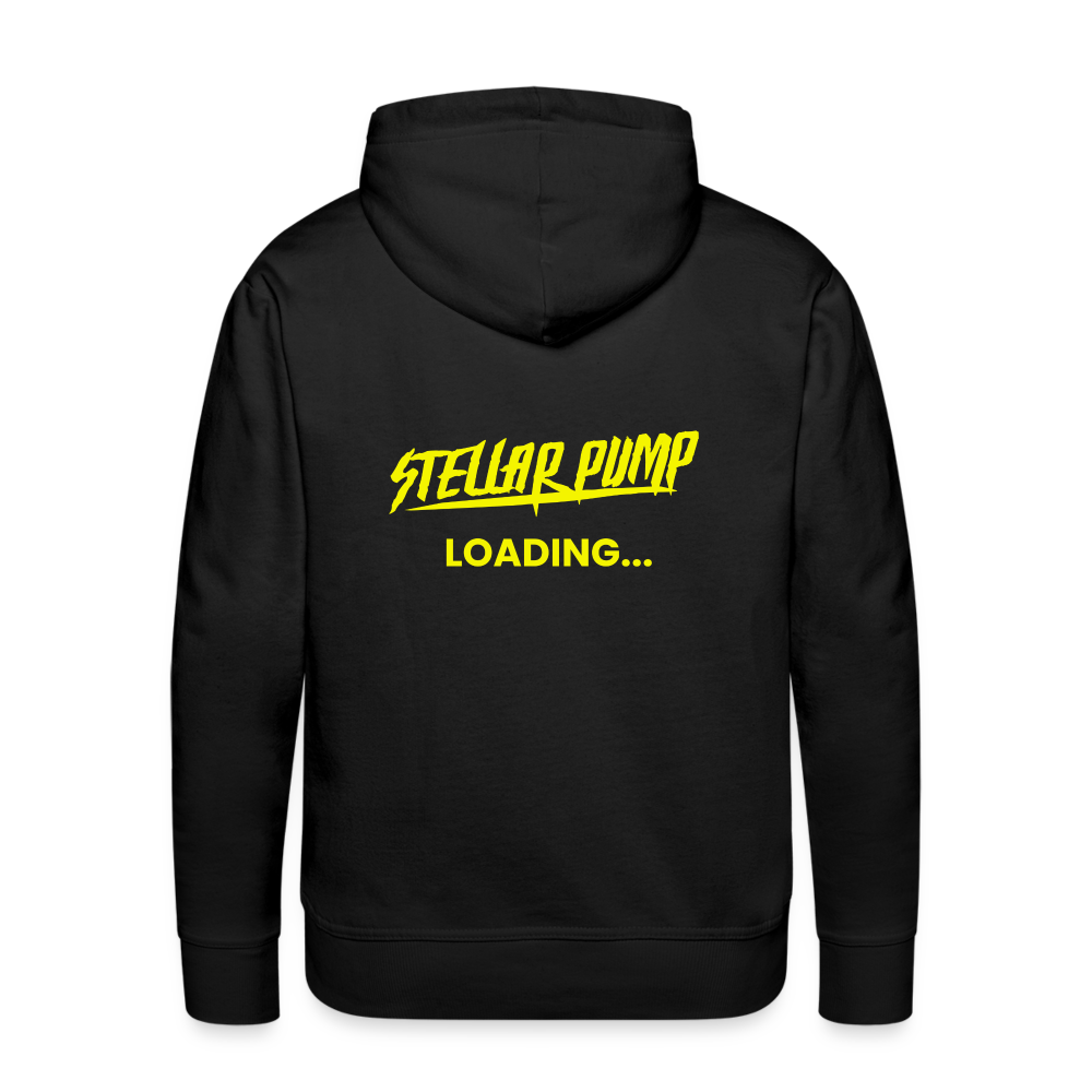Men’s stellar pump loading Premium Hoodie - black