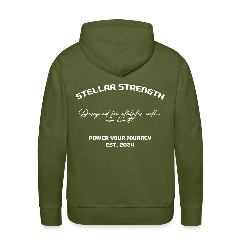 Men’s Platinum edition hoodie - olive green