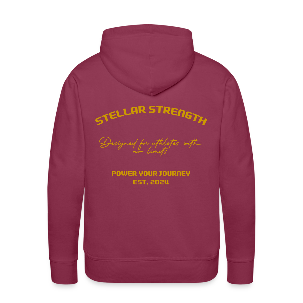 Men’s Platinum edition hoodie - bordeaux