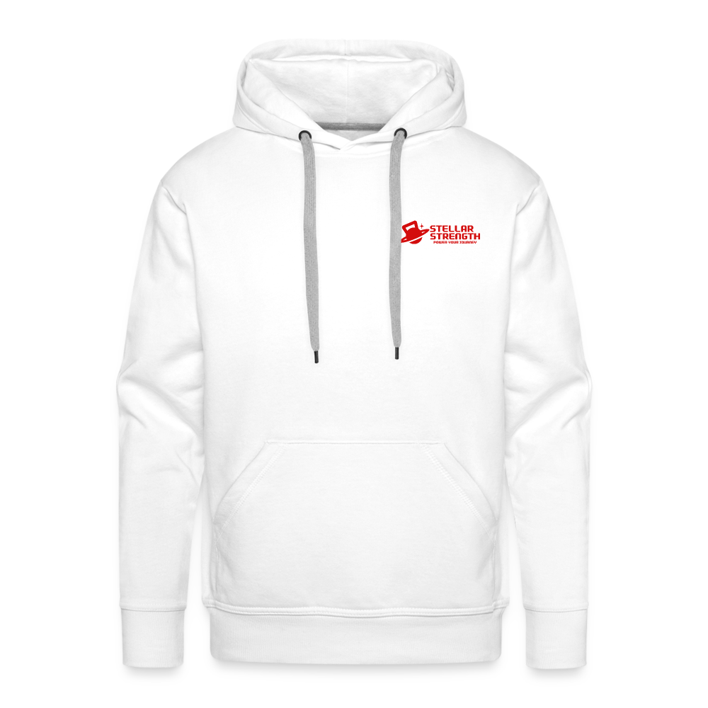Men’s Platinum edition hoodie - white