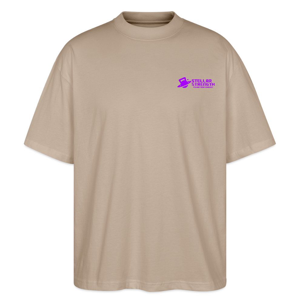 stellar strength classic edition oversized T-shirt violet - stone
