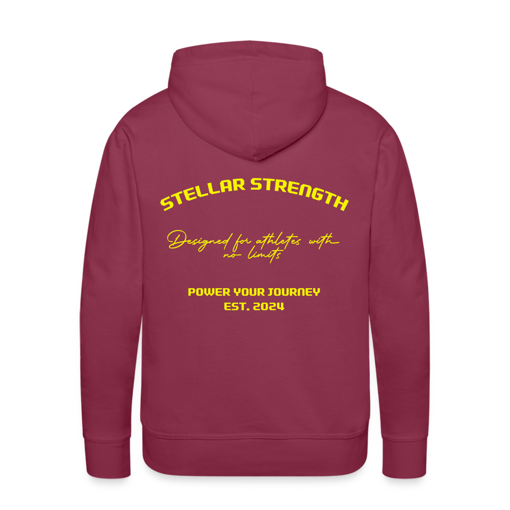 Men’s Platinum edition hoodie - bordeaux