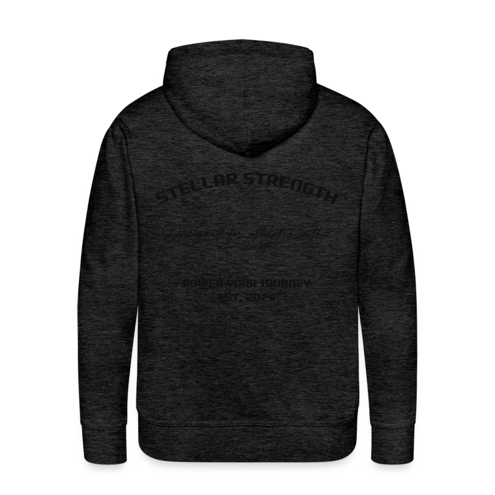 Men’s Platinum edition hoodie - charcoal grey