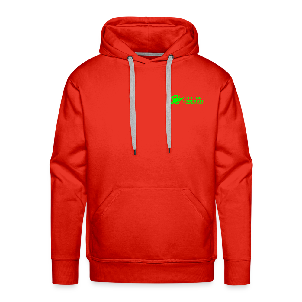 Men’s Platinum edition hoodie - red