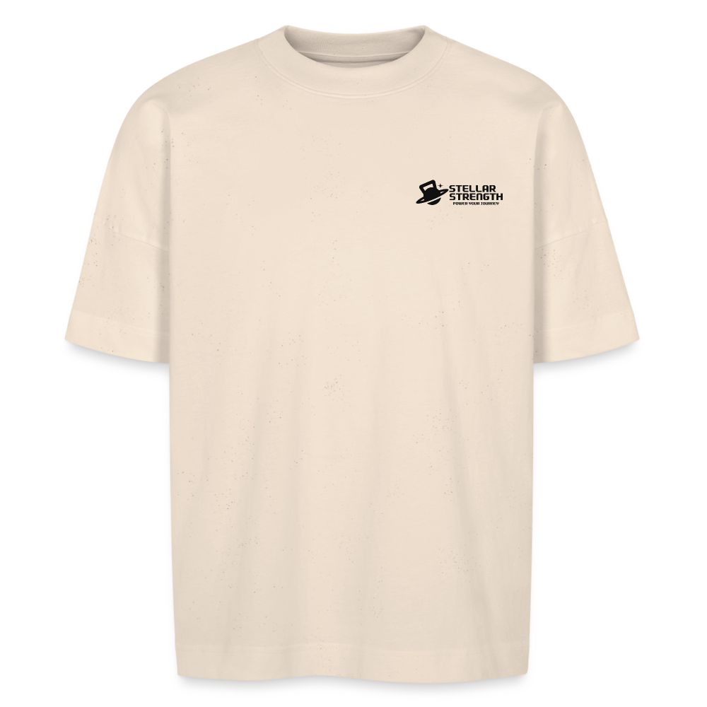 Stellar strength original oversize T-shirt - natural raw