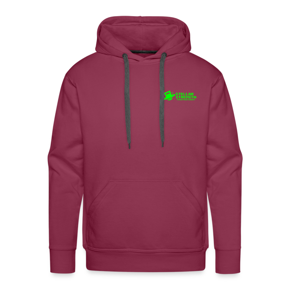 Men’s Platinum edition hoodie - bordeaux