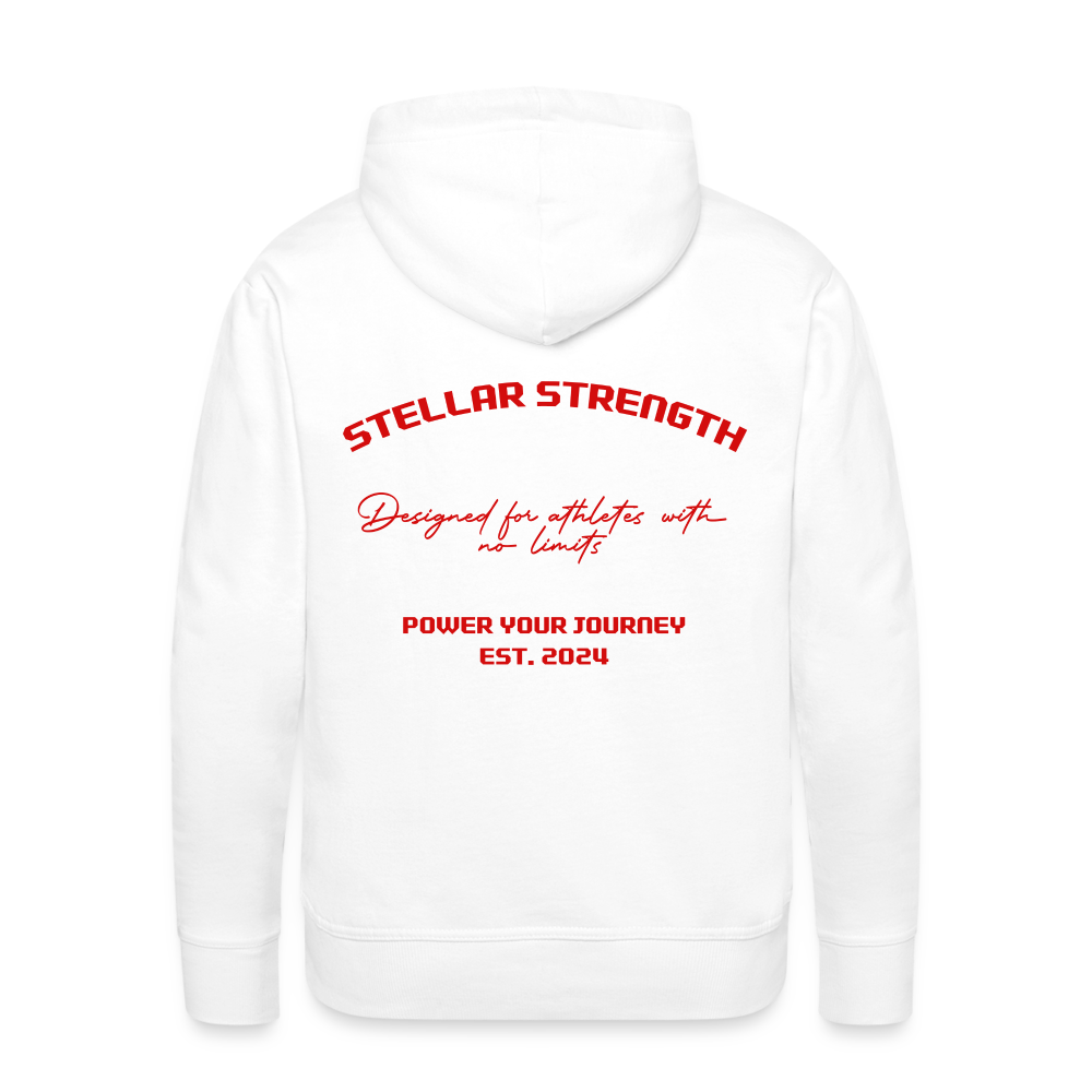Men’s Platinum edition hoodie - white