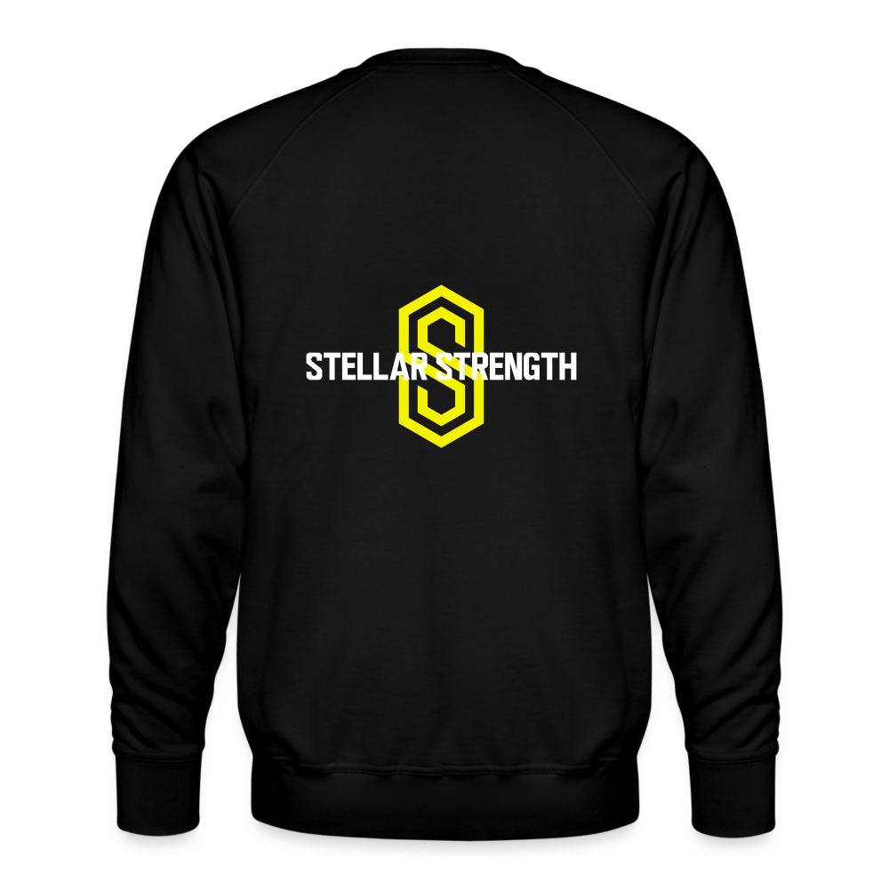 stellar fusion Premium Sweatshirt yellow - black