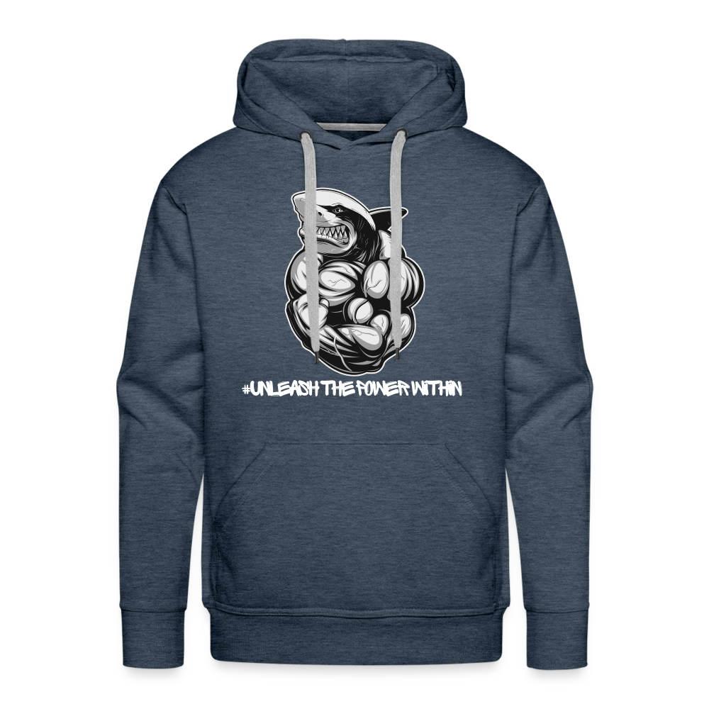 Men’s Premium Hoodie - heather denim