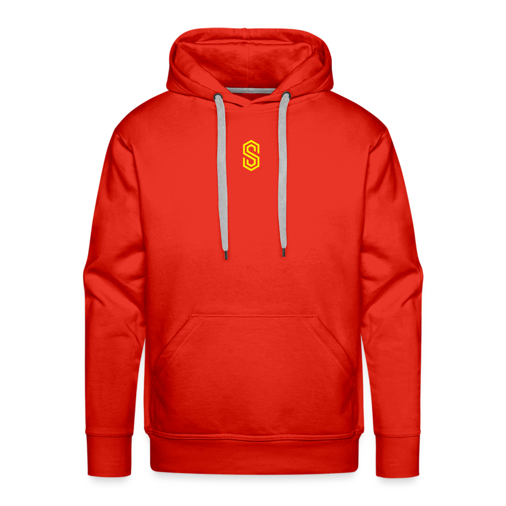 Men’s stellar pump loading Premium Hoodie - red