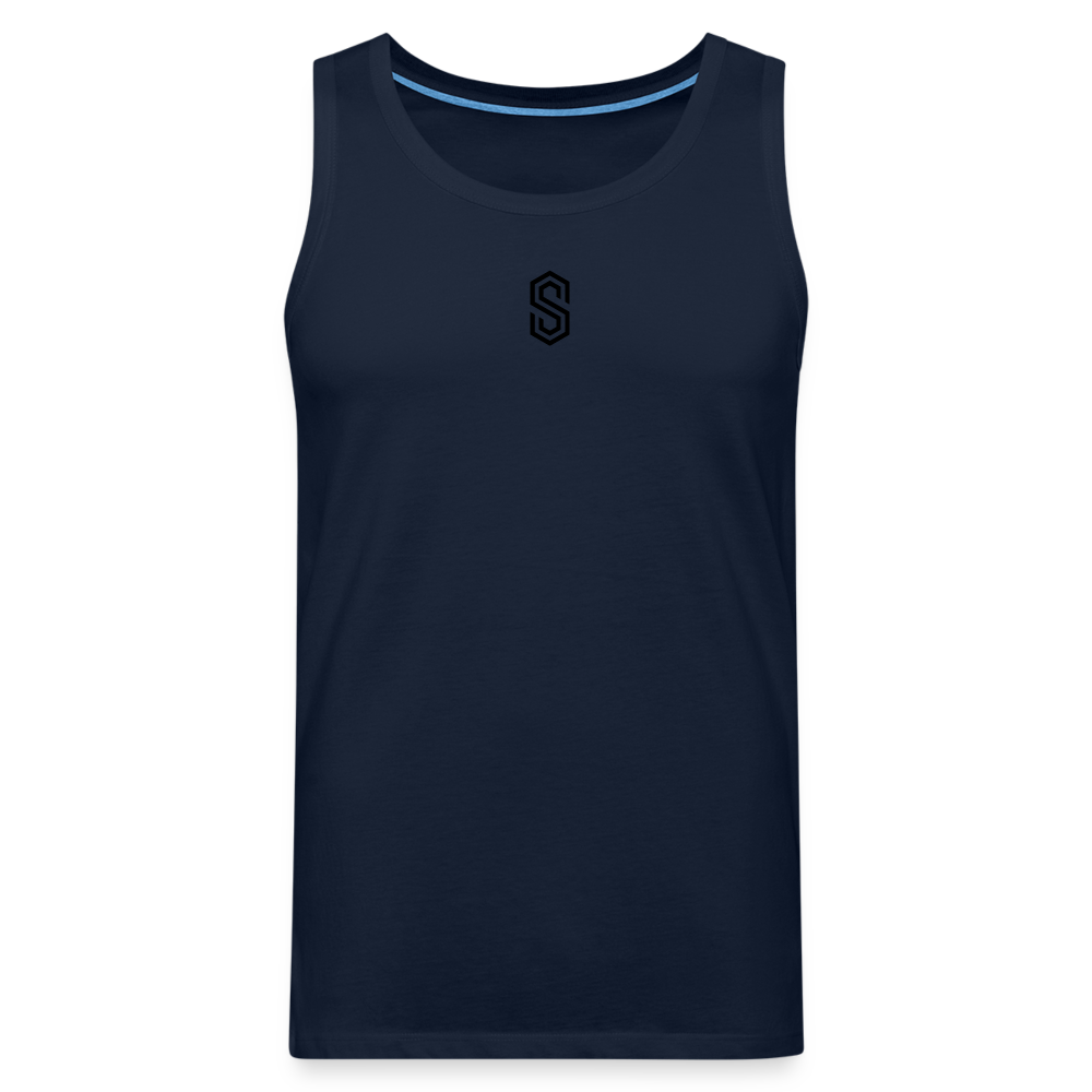 stellar pump loading tank top black - navy
