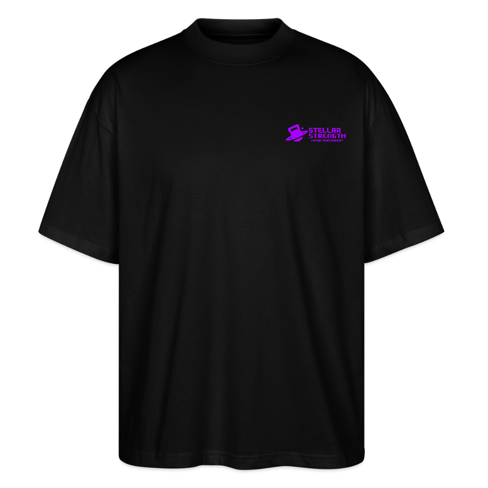 stellar strength classic edition oversized T-shirt violet - black