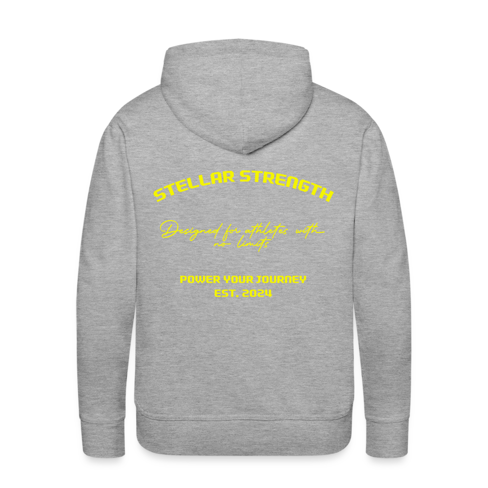 Men’s Platinum edition hoodie - heather grey