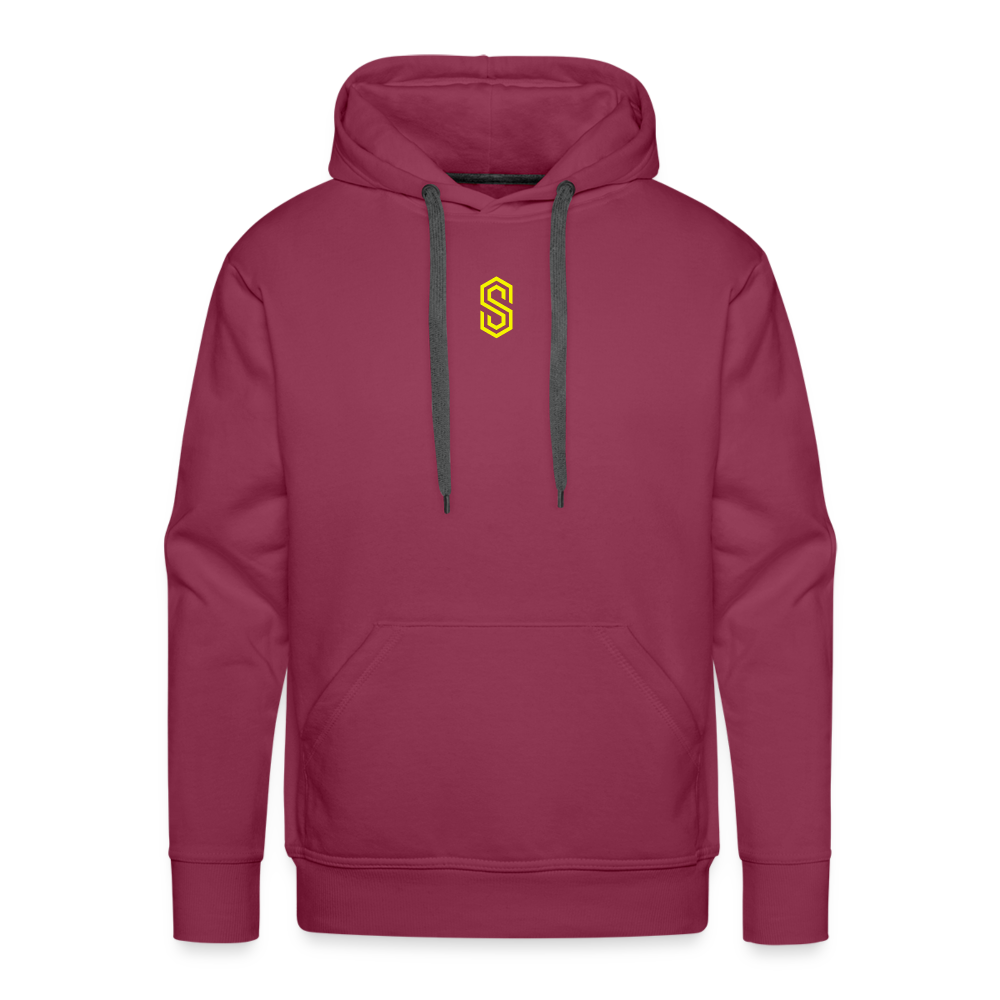 Men’s stellar pump loading Premium Hoodie - bordeaux