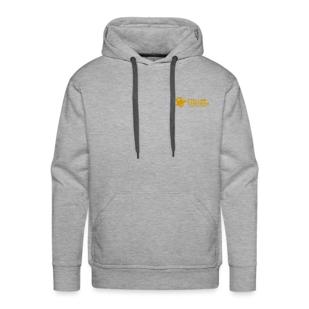 Men’s Platinum edition hoodie - heather grey