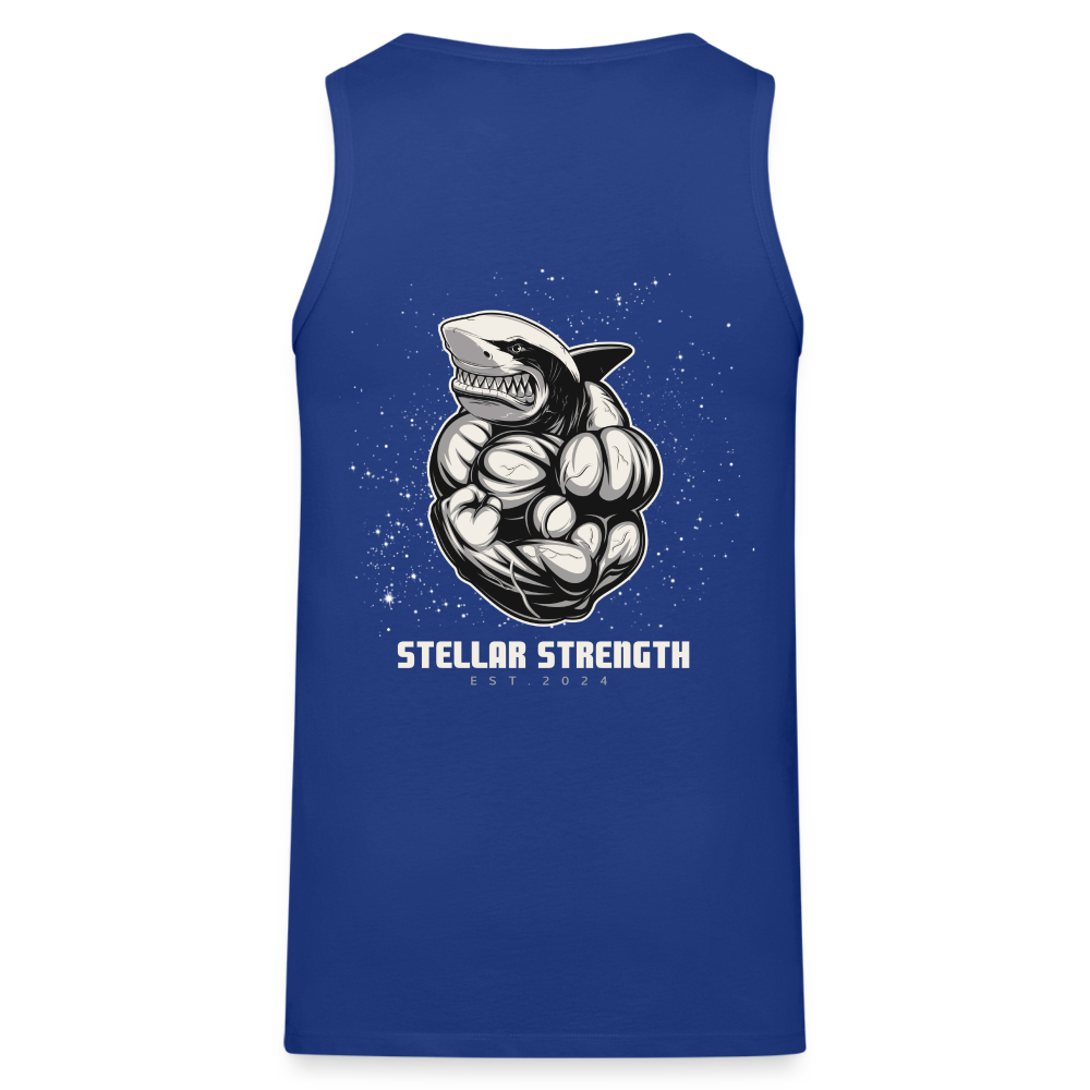Men’s Premium  Tank Top #universe - royal blue