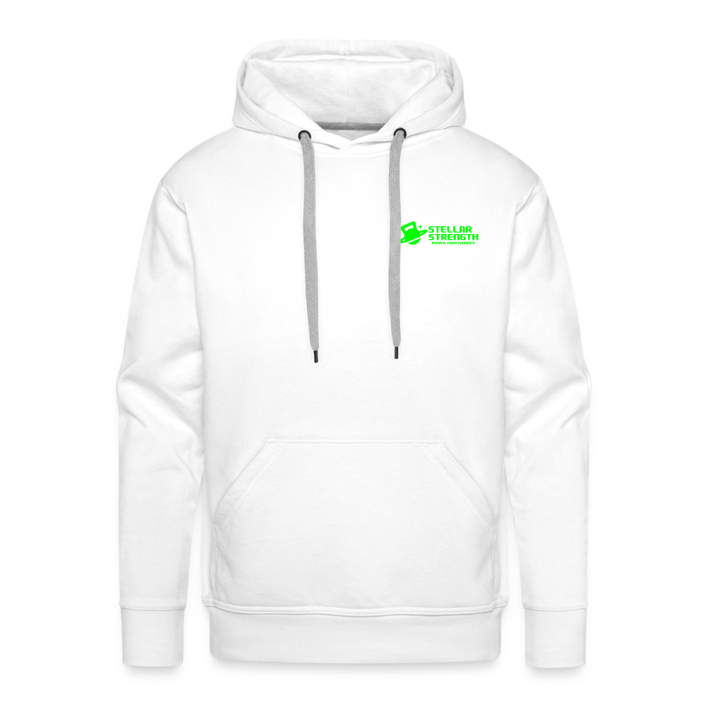 Men’s Platinum edition hoodie - white