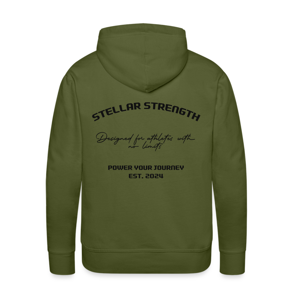 Men’s Platinum edition hoodie - olive green
