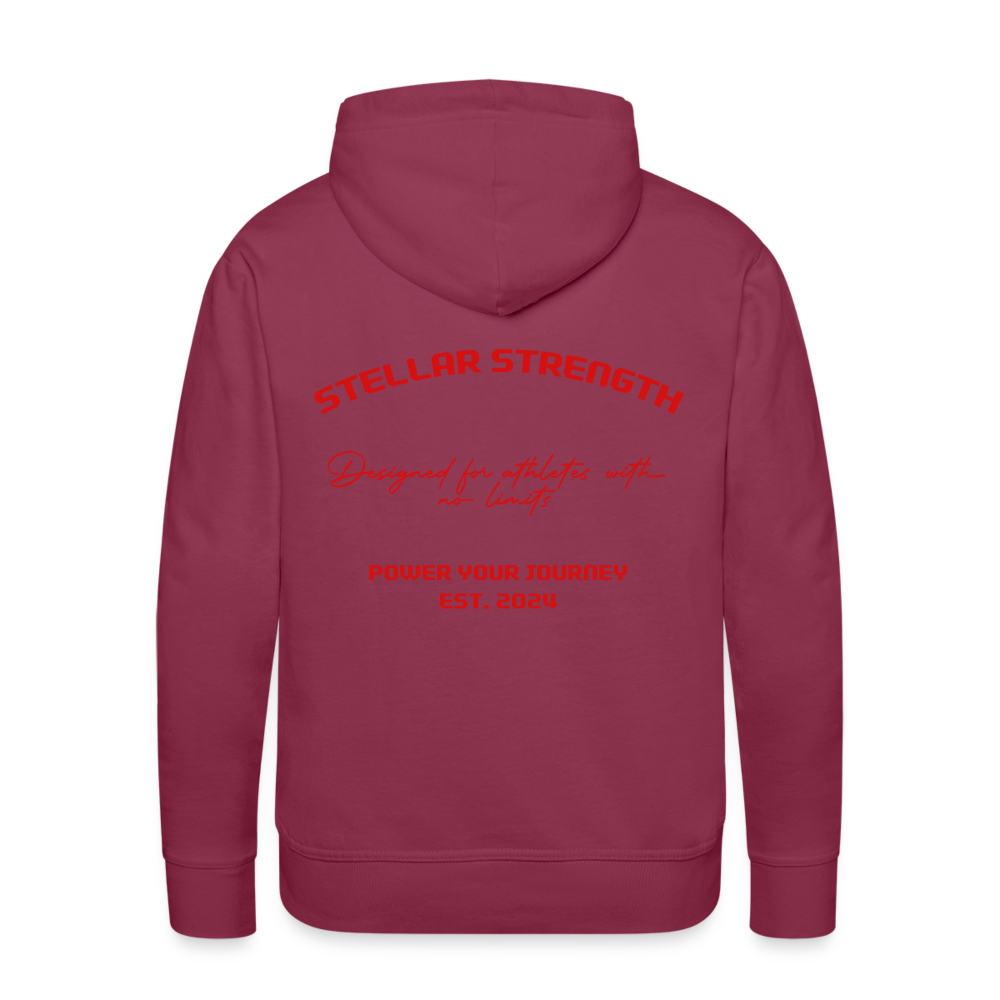 Men’s Platinum edition hoodie - bordeaux