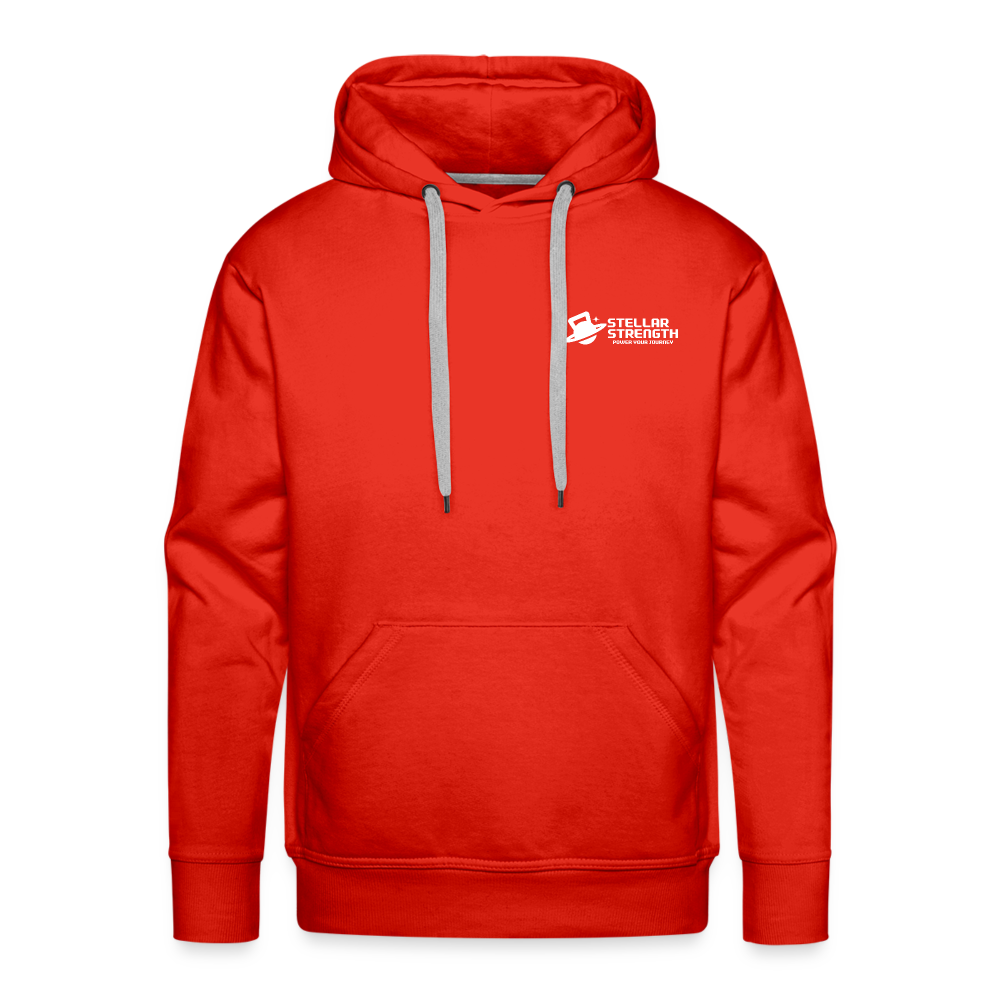 Men’s Platinum edition hoodie - red