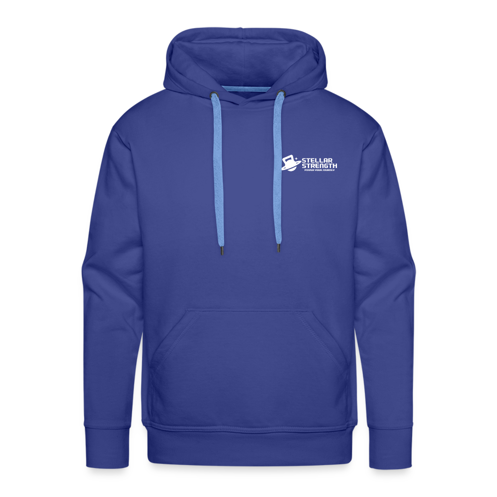 Men’s Platinum edition hoodie - royal blue