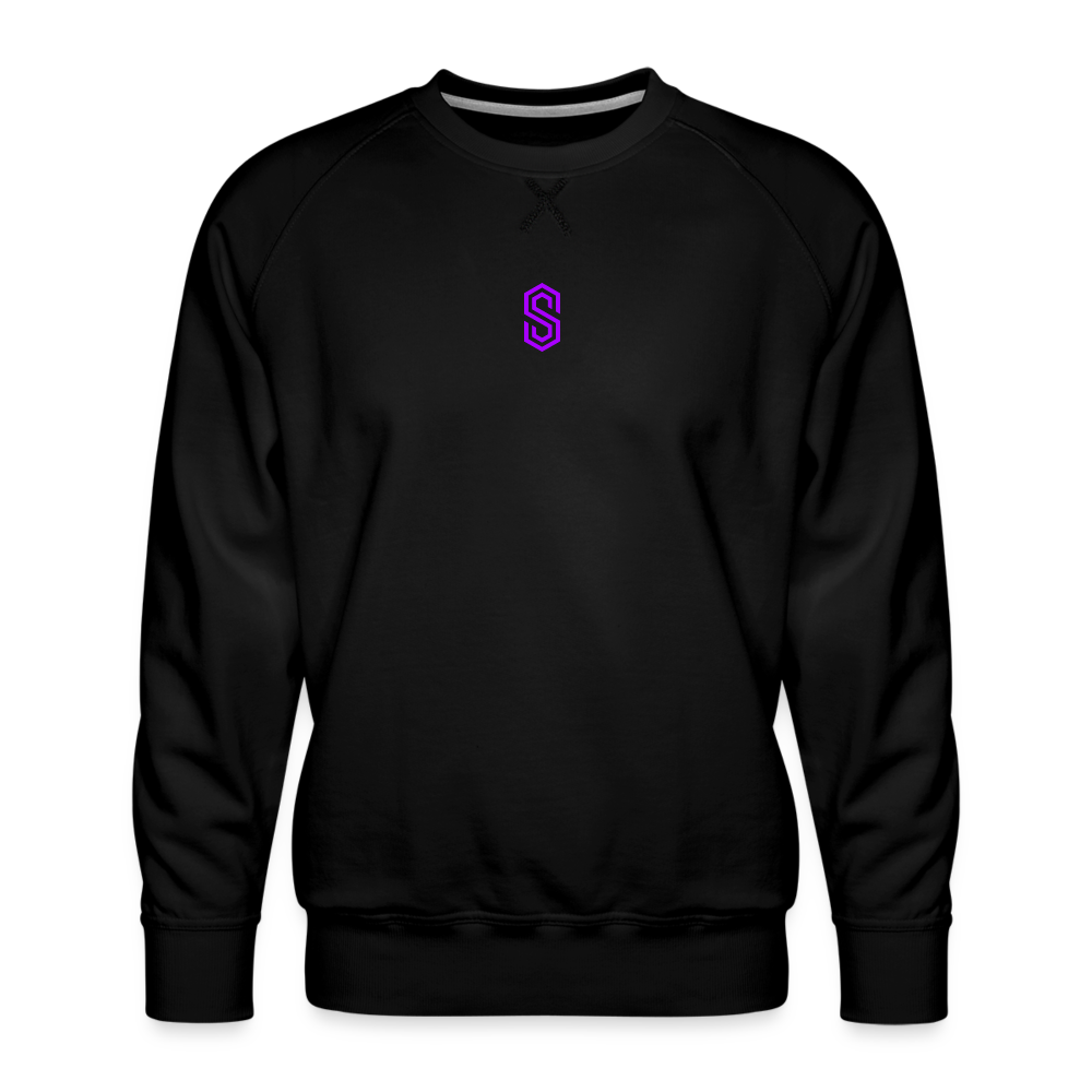 stellar fusion Premium Sweatshirt violet - black