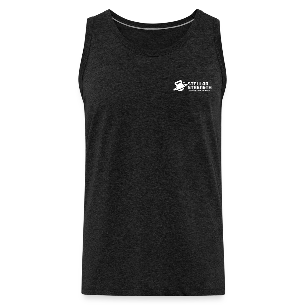 Men’s Premium stellar strength original Tank Top - charcoal grey