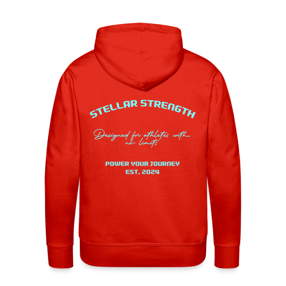 Men’s Platinum edition hoodie - red