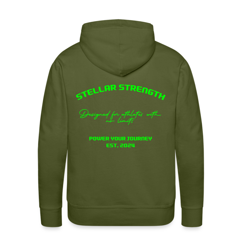 Men’s Platinum edition hoodie - olive green