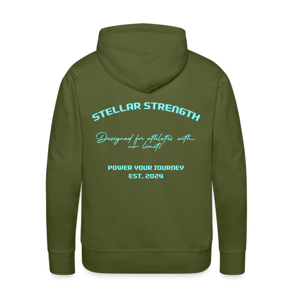 Men’s Platinum edition hoodie - olive green
