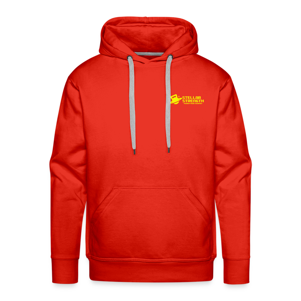 Men’s Platinum edition hoodie - red