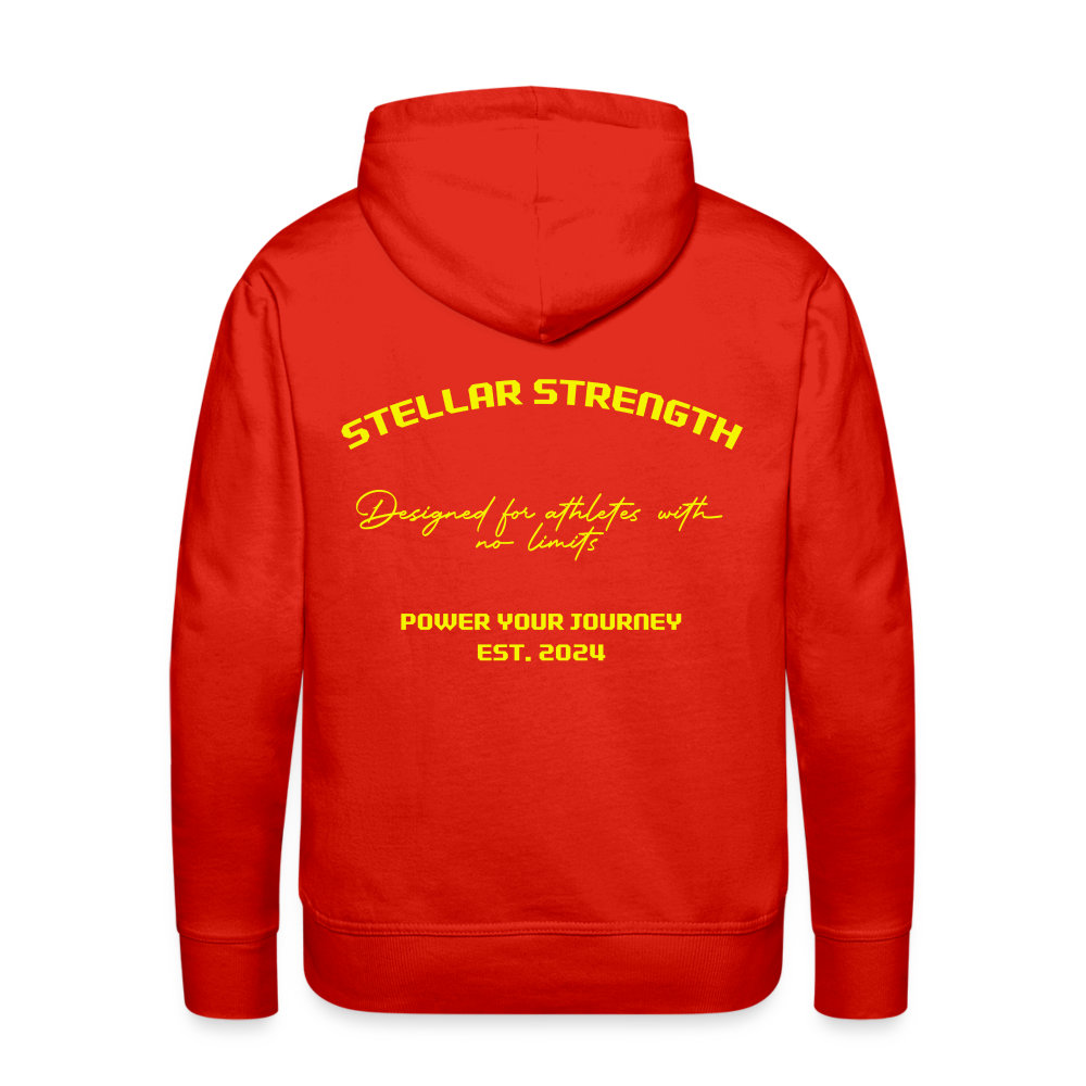 Men’s Platinum edition hoodie - red