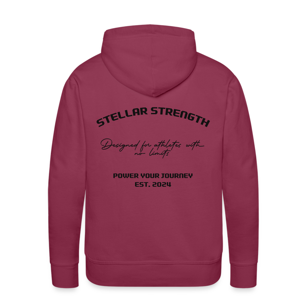 Men’s Platinum edition hoodie - bordeaux