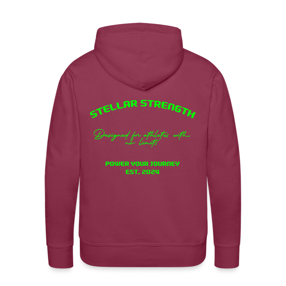 Men’s Platinum edition hoodie - bordeaux
