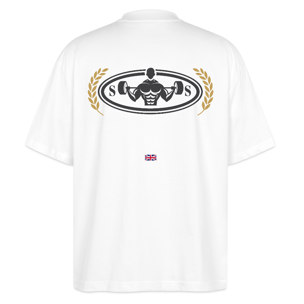 stellar strength classic edition oversized T-shirt white - white