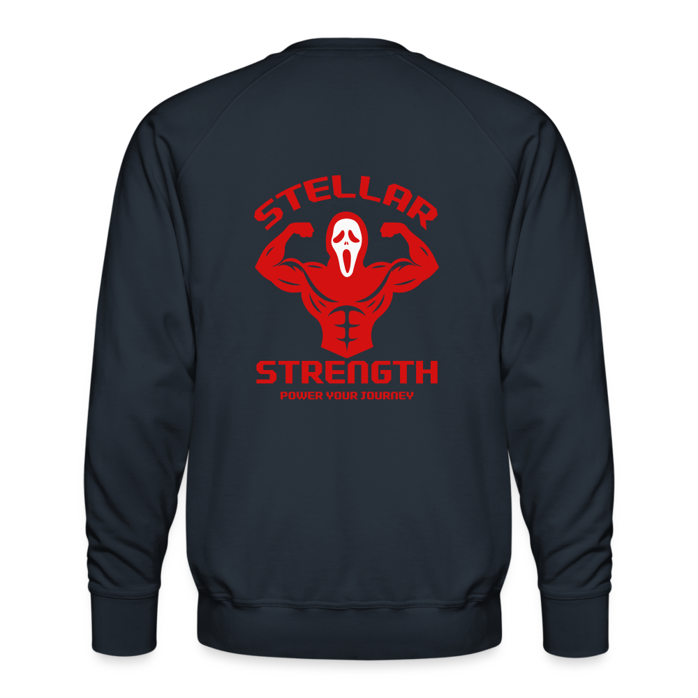 stellar strength FLEX sweatshirt - navy