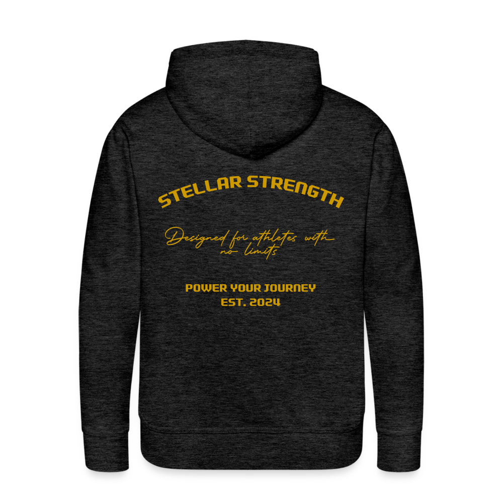 Men’s Platinum edition hoodie - charcoal grey