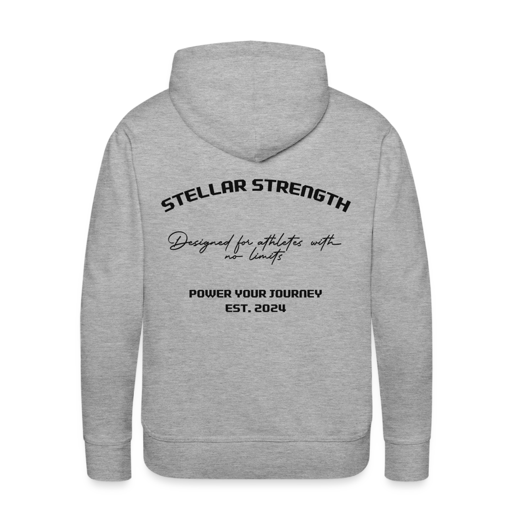 Men’s Platinum edition hoodie - heather grey