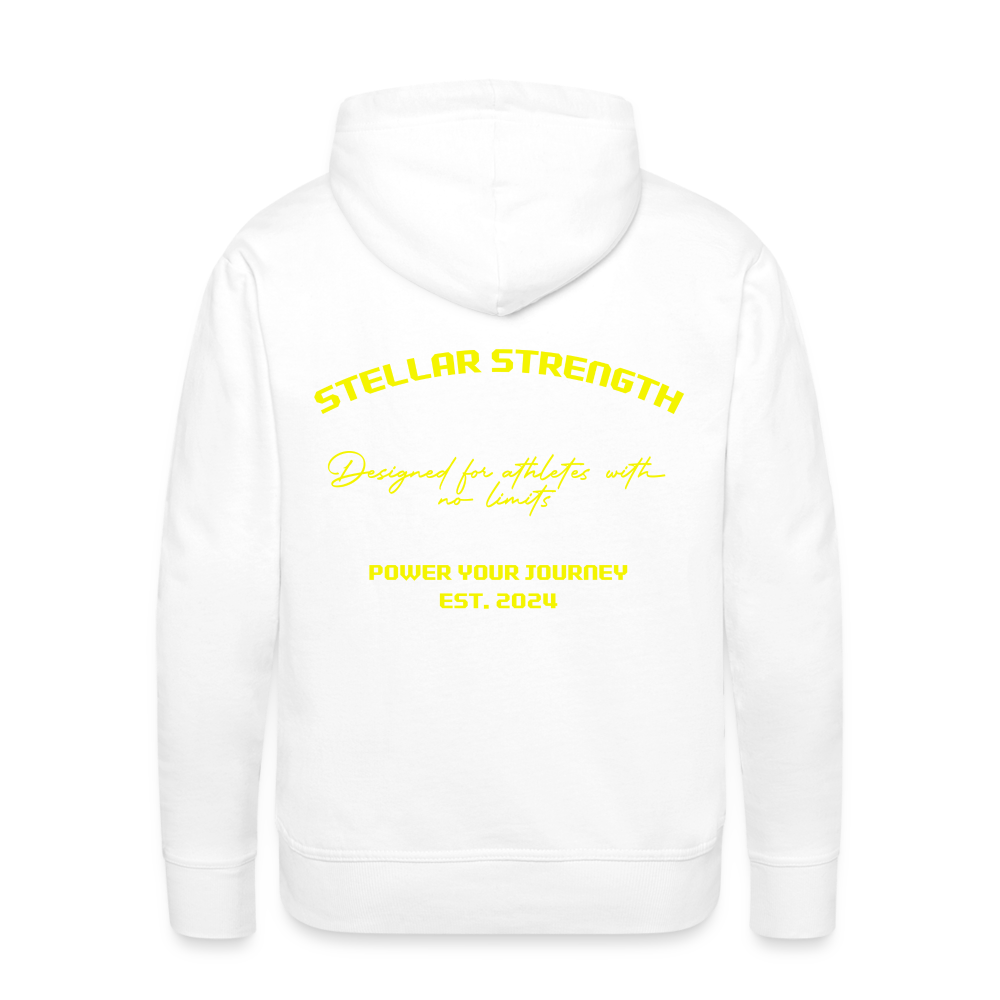 Men’s Platinum edition hoodie - white